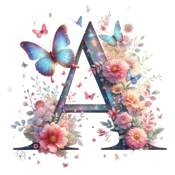 Buchstaben Tassen Floral